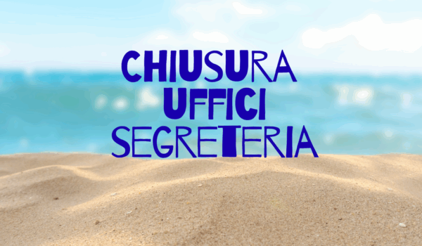 chiusura uffici segreteria